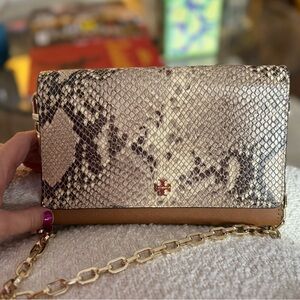 Tory Burch Snakeskin Bag (NEW w/o tags)